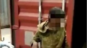 פאהים יוצא מהמכולה, צילום: צילום מסך מטיקטוק